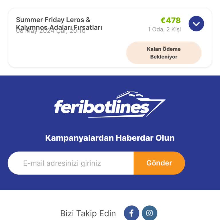 Www.feribotlines.com Firması Güvenilmez Ulaşmak Mümkün Değil.