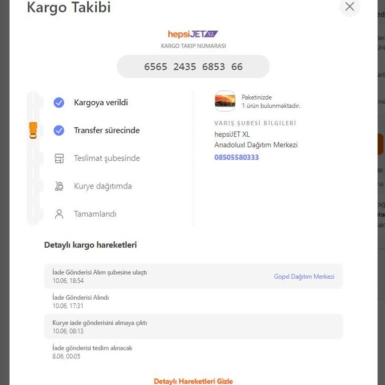 Teknosa Hepsiburada İade Ürün Sorunu