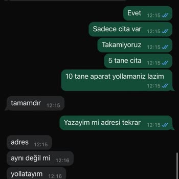 Perde.com Sürekli Oyalıyorlar Sorumsuz Bir Firma