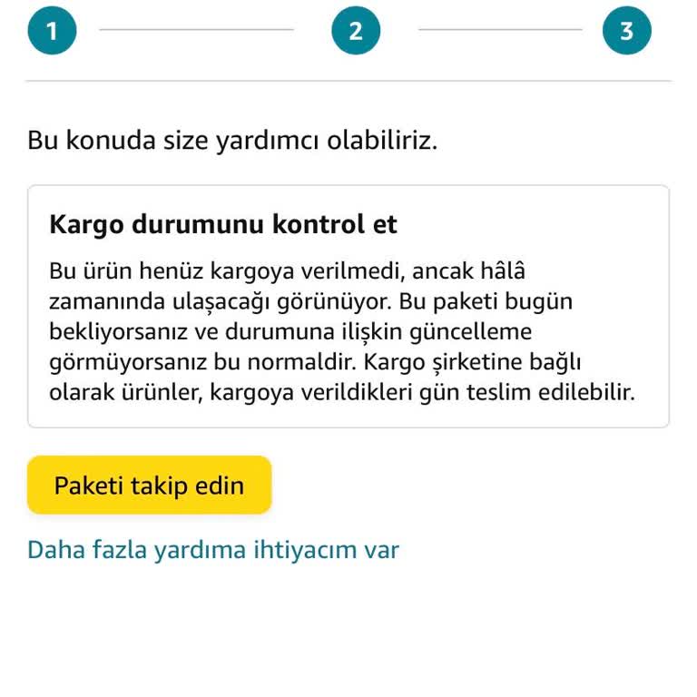 Amazon Kk Para Çekip Ürünümü Yollamıyor