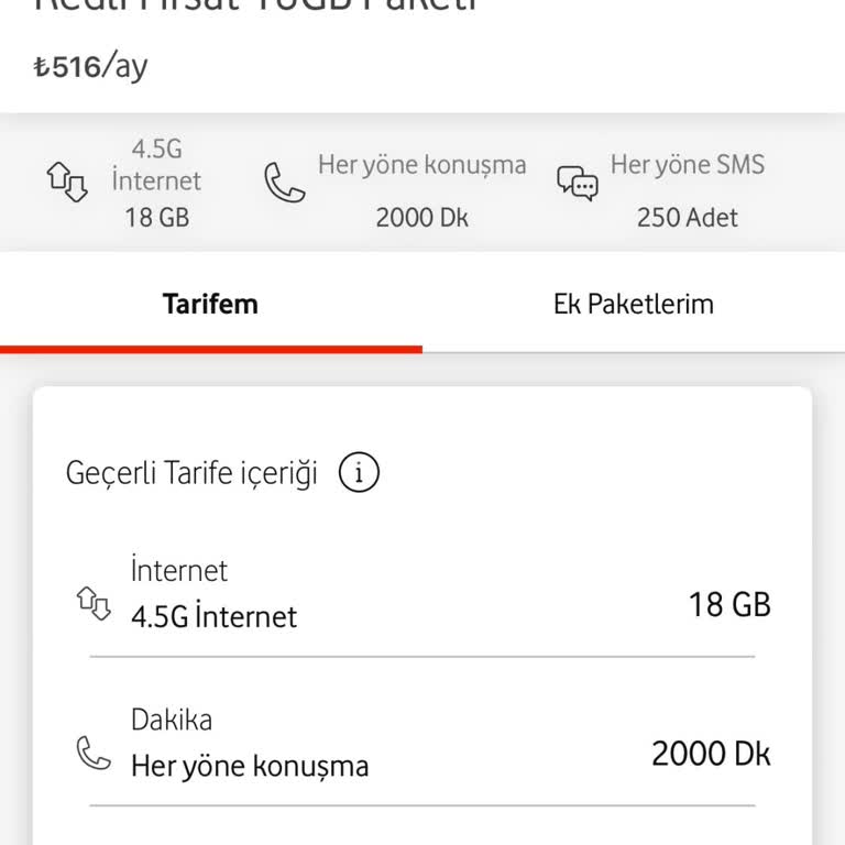 Vodafone Fazladan Fatura Ödetmek İstiyor
