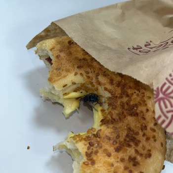 Kahve Dünyası Kuru Etli Bagel Siparişimde Sinek Çıktı!