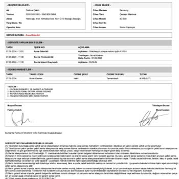 Samsung Yetkili Servis Mağduriyeti