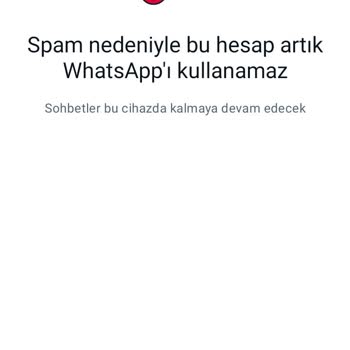 WhatsApp Sürekli Spam Yiyorum