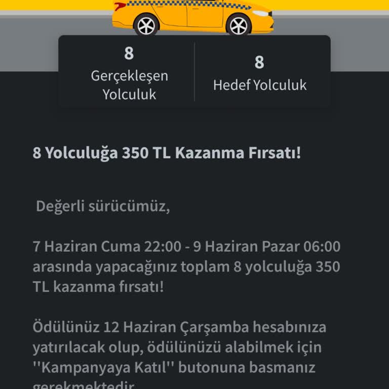 BiTaksi Kampanya Hakedişlerini Ödemiyor
