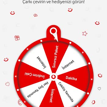Vodafone Hediye Çarkı Hatası