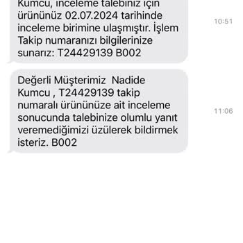 Adidas'ın Hatalı Urunu Kabul Etmemesi