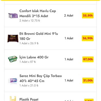 Cepte Şok Marketten Bozuk Ürün