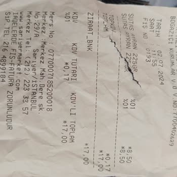 Sarıyer Market Son Kullanma Tarihi Geçmiş