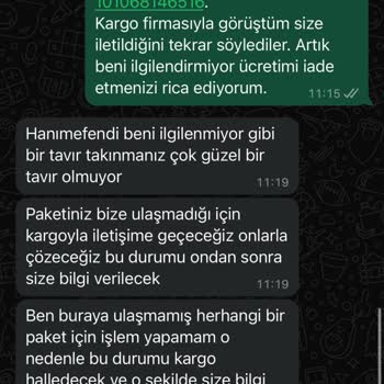 Ahel Tasarım Değişim Kargom Yok