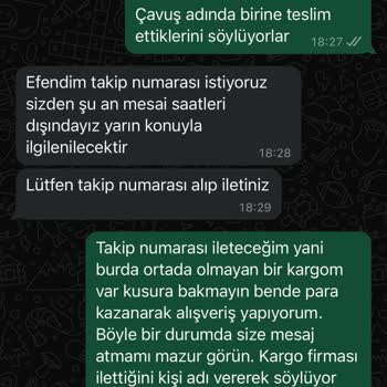 Ahel Tasarım Değişim Kargom Yok