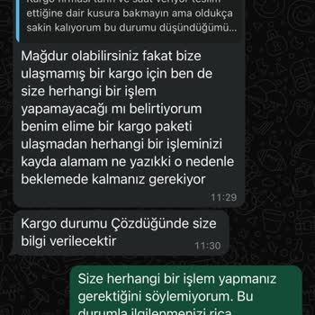 Ahel Tasarım Değişim Kargom Yok