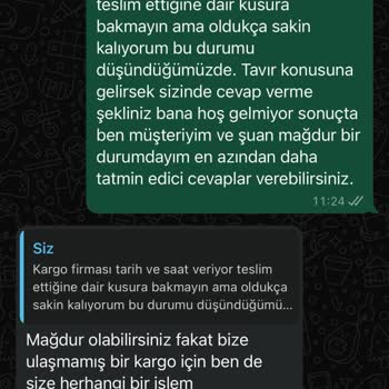 Ahel Tasarım Değişim Kargom Yok