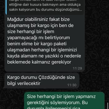 Ahel Tasarım Değişim Kargom Yok