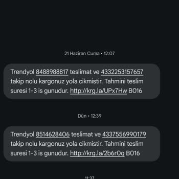 Aras Kargo Şubesi Dağıtım Yapmıyor