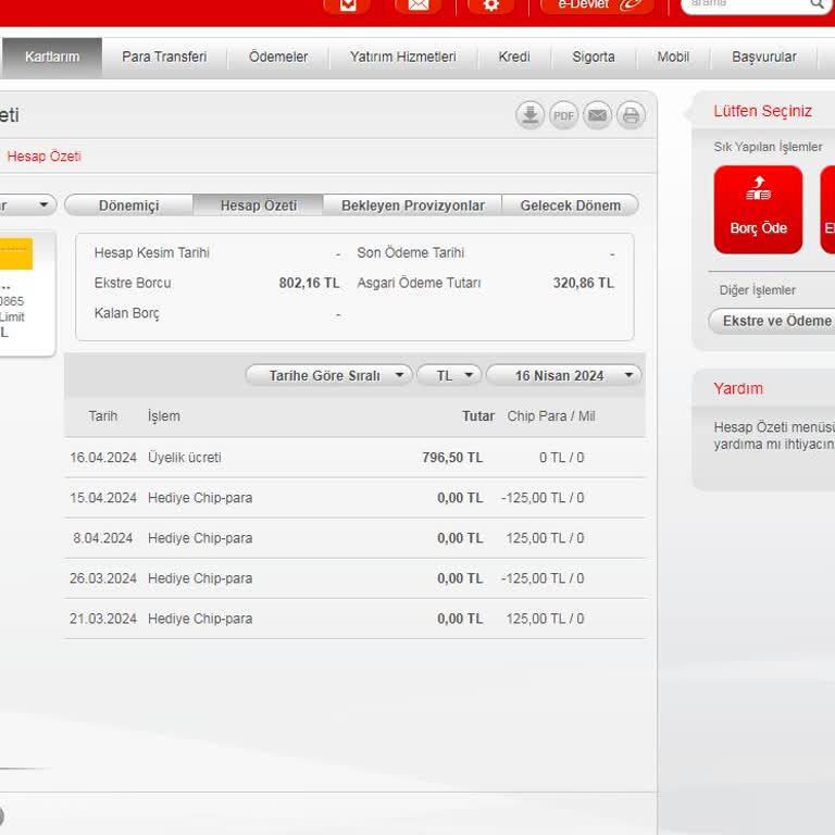 Akbank Kullanılmayan Karta Üyelik Ücreti