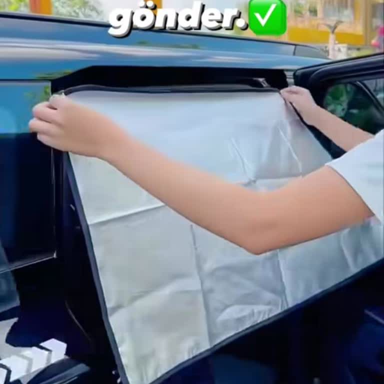 Yol Kargo Solmaz Ticaret Mıknatıslı Araç Perdesi Aldım Bez Parçası Gönderildi.