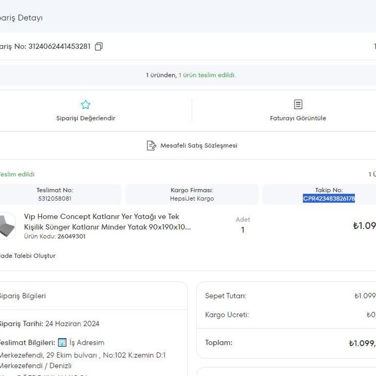 Vip Home Concept A101 Sebebiyle Sizi Buldum