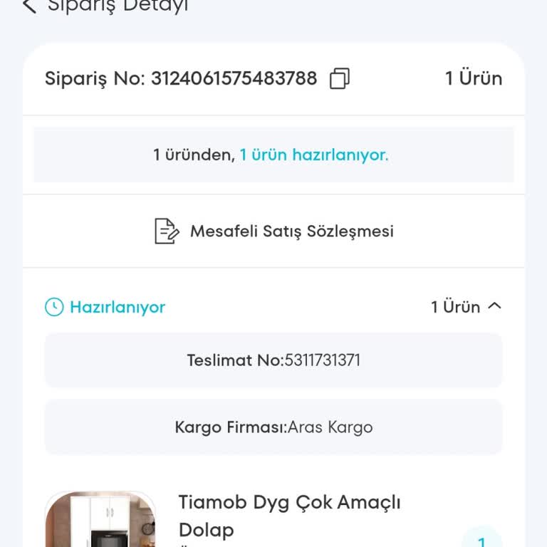 A101 Çok Amaçlı Dolap 20 Gündür Gelmedi