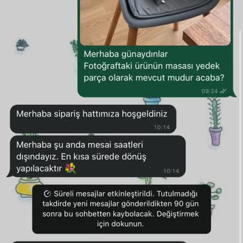 Trendyol Wellgro Mama Sandalyesi Masası
