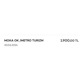 Metro Turizm İade Edilmeyen Otobüs Bileti