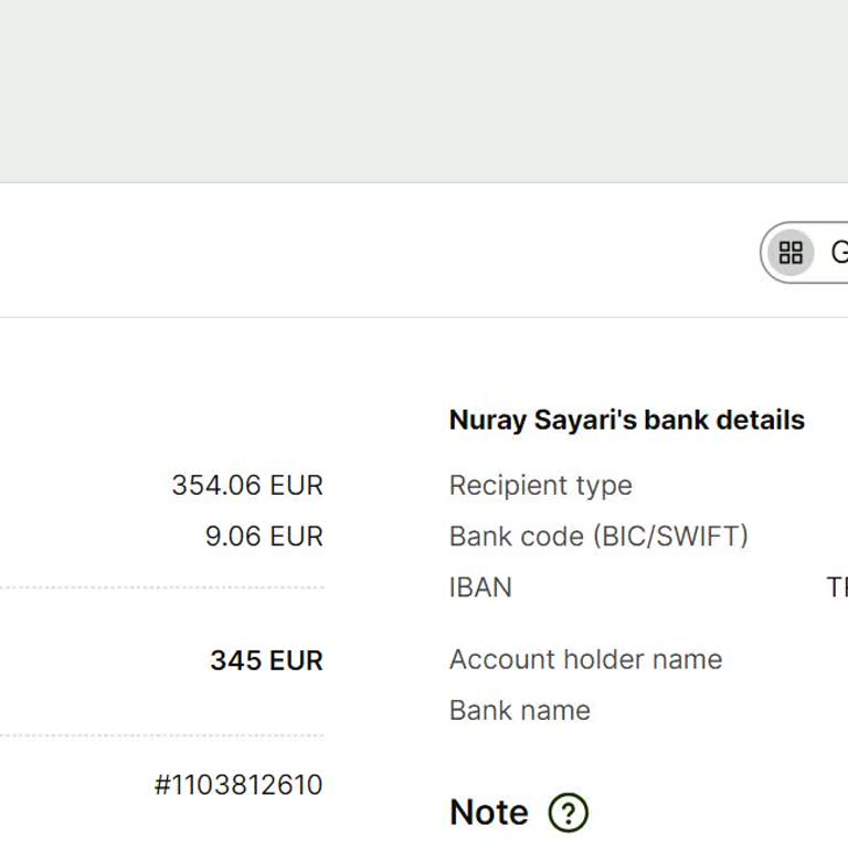 Yapı Kredi Bankası Wise Aracılığıyla Gönderdiğim Paramı İade Etmedi
