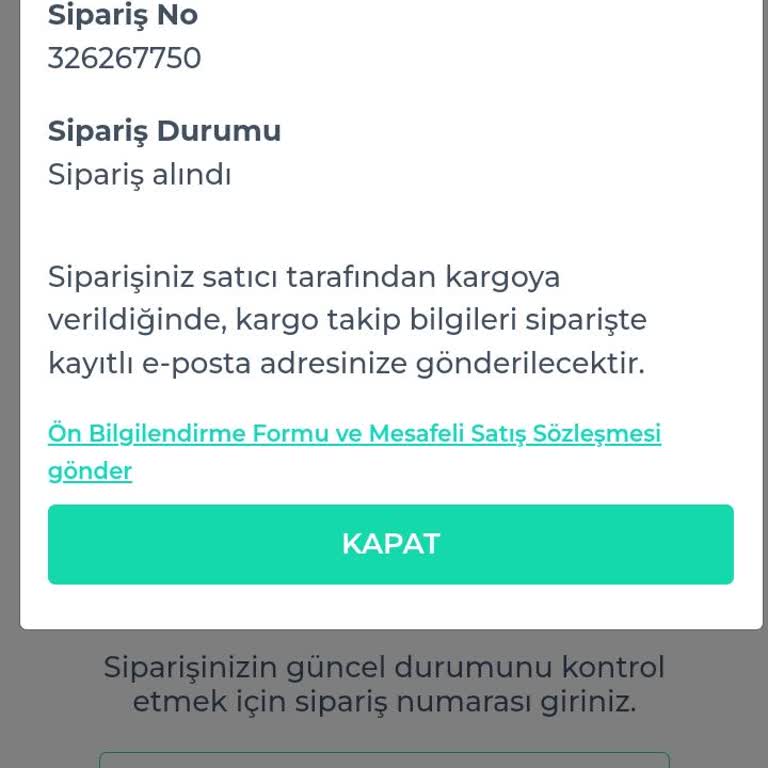 Pilise Ürün Teslimatı Ve Müşteri Hizmeti Sorunları