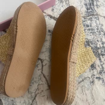 Nişantaşı Shoes'dan Aldığım Terlik Kullanılmış Çıktı