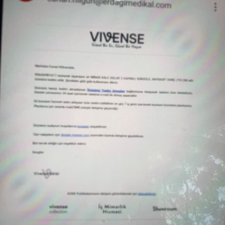 Vivense Ücreti Alınıp Teslim Edilmeyen Ürün