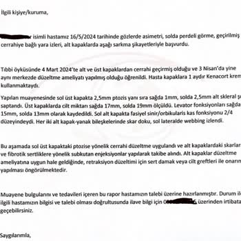 Bodrum Acıbadem Hastanesi Facia Estetik Operasyonu