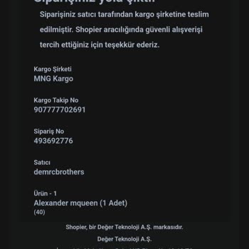 Shopier 1 Hafta İçin Çözülmesini Bekliyorum.