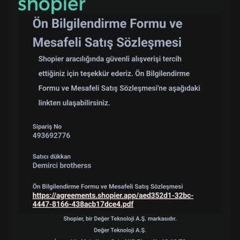 Shopier 1 Hafta İçin Çözülmesini Bekliyorum.