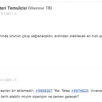Vivense 6 Aydır Geciktirdiği Sandalye Siparişini İptal Etti.