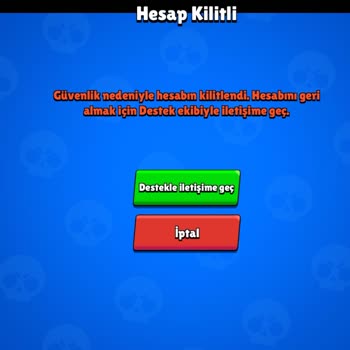 Brawl Stars Hesabım Kilitlendi Açılmıyor