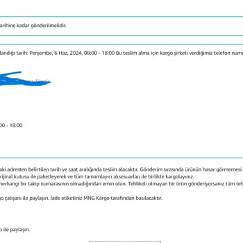 Amazon Para İadesi Sorunu