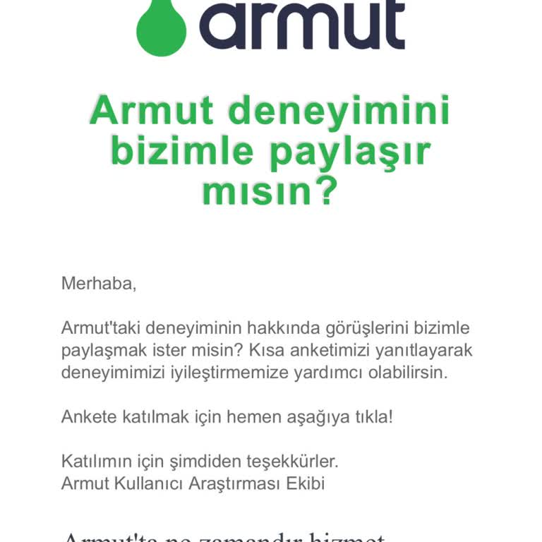 Armut 🍐 Anket Sonucu Hesabıma Yatmadı Gereken Bakiye Yatmadı