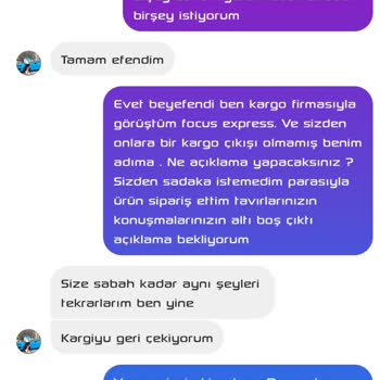 Ferel Moda Bir Türlü Kargolanmayan Ama Kargolandığı Söylenen Ürünler