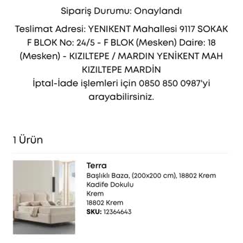 YATAŞ/Enza Home Pişmanlığı (Alma/Aldırma)