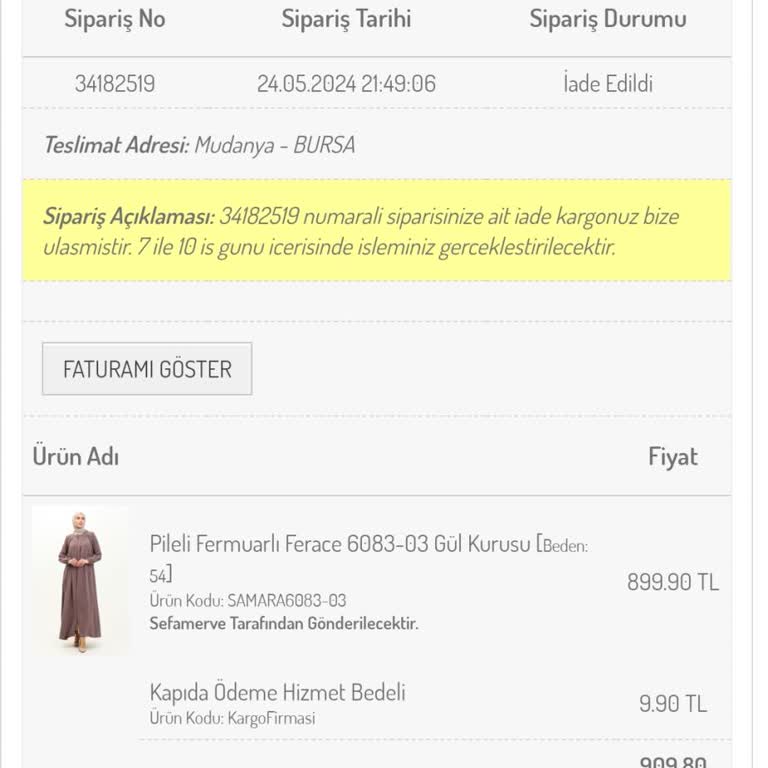 Sefamerve Para Ödemesi Olmadı Lütfen Paramı Verin