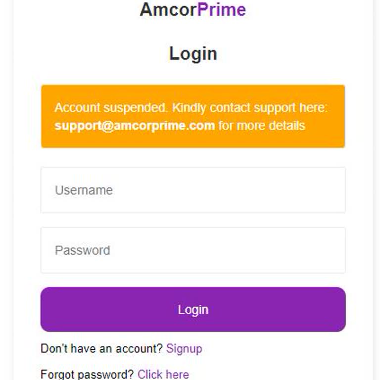 Amcorprime Bu Site Yanıltıcı!