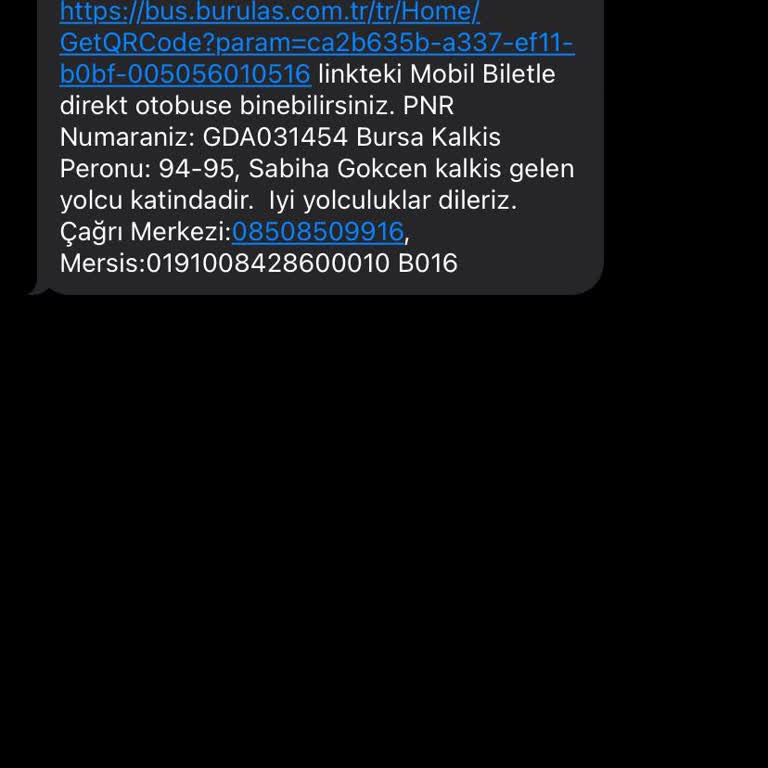 BURULAŞ Erken Giden Otobüs
