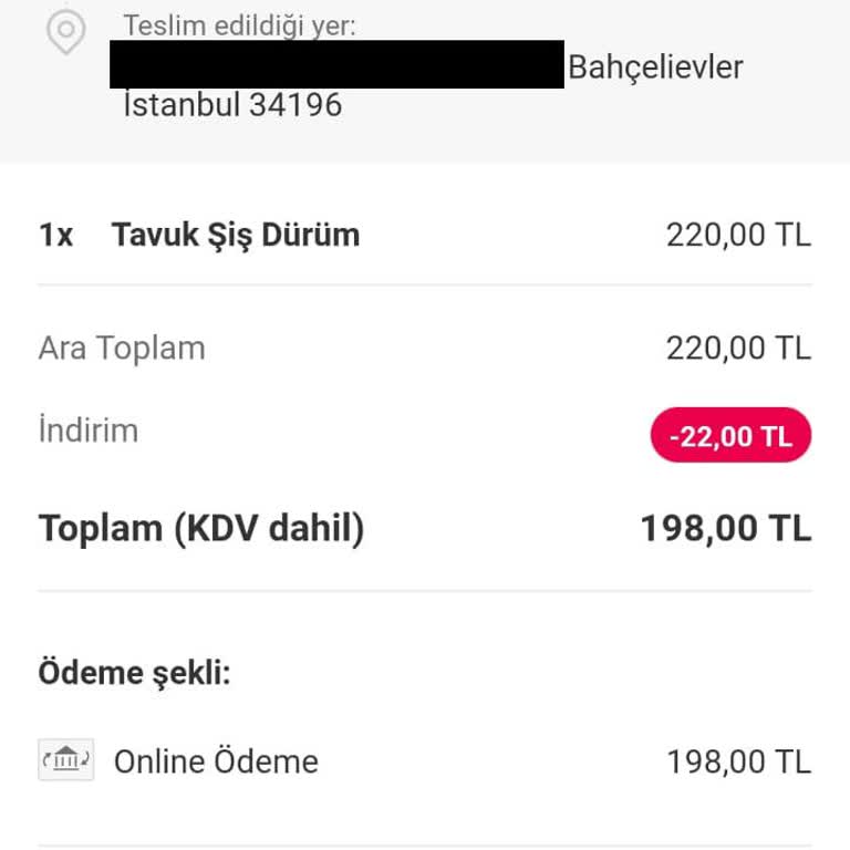 Yemek Sepeti Kuryesinin İşgüzarlığı!