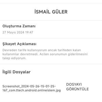 Turkcell Platinum Aynen Favorim 60 GB Sorunsalı.