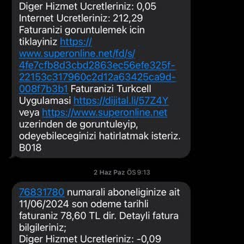 Superonline Abonelik Fesih Etmeme Rağmen 4 Aydır Borç SMS'i Gönderiyor