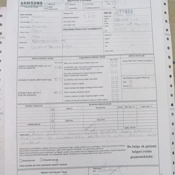 Samsung'dan İlgisizlik, Sorumsuzluk Ve Müşteri Memnuniyetsizliği.