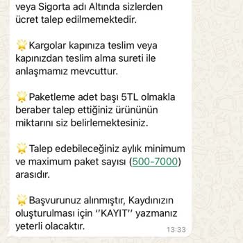 KOSGEB, İŞKUR Evde Paketleme