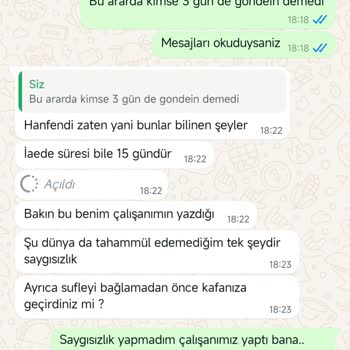 Shopier Cayma Süresi 14 Gün 12 Günde Gönderdim Kabul Edilmedi