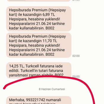 Turkcell Hepsiburada Ve Paycell'den İzinsiz Çekim Mağduriyeti