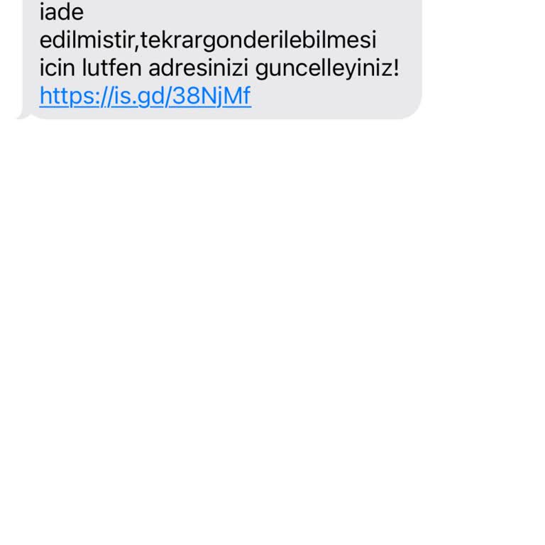 Kargo Adına Gelen Şüpheli Mesaj Hakkında Yardım