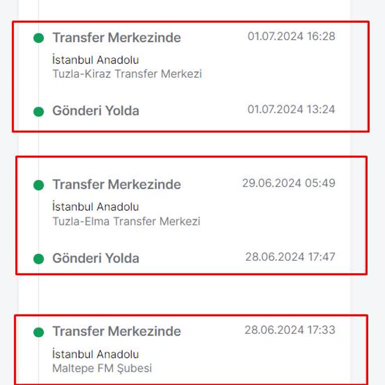 Trendyol Express Günlerdir Paketi İstanbul İçinde Şube Şube Gezdiriyor